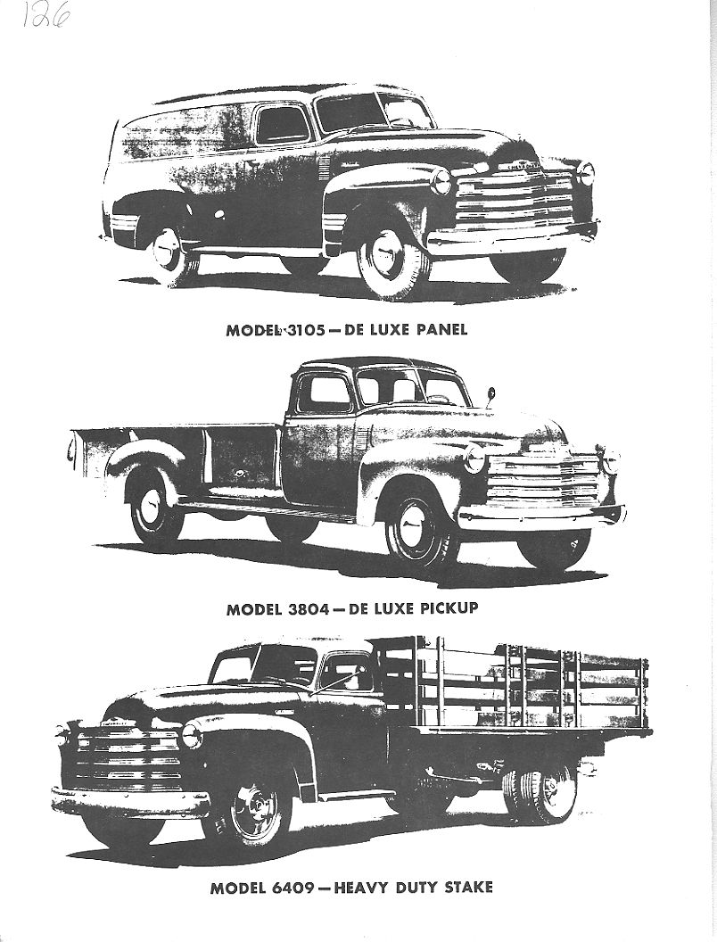 1947 Chevrolet Data Sheets Page 3